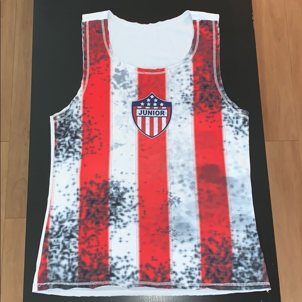 Colombian Soccer Team Jersey Tank Top